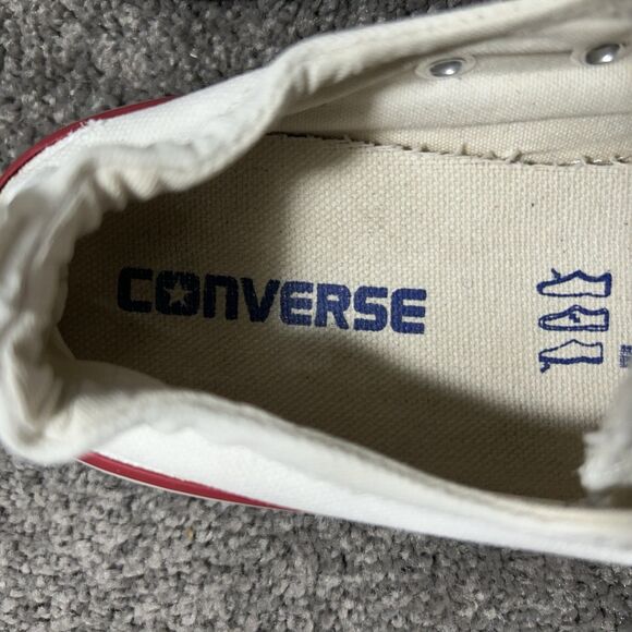 Converse Chuck Taylor All Star Shoreline 537084F Women’s Sz 6.5 White Shoes Used - Picture 10 of 11